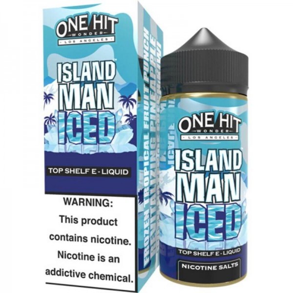 One Hit Wonder Island Man Iced E-Likit 100ml